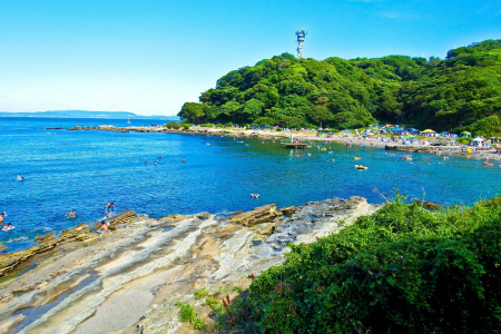Kap Kannon: Blick auf die Bucht von Tokyo image