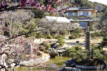 日米首脳会談の舞台にもなった日本家屋と庭園トリップ image