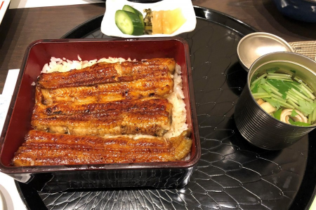 Ein raditionelles Aal-Mittagessen und Yokohamas bekannteste Spots image