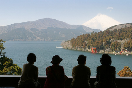 逃离富士山的大自然