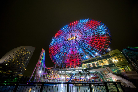 Nighttime Perspectives of Yokohama