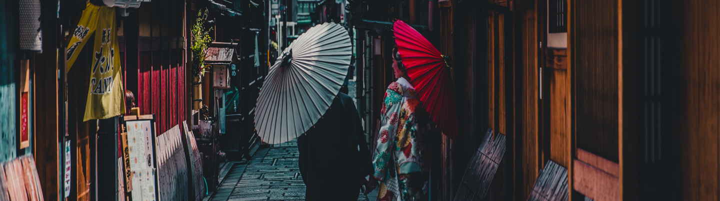 Kimono-Erlebnis in Japan