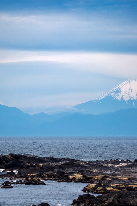 Ansichten des Berges Fuji
