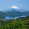 Ansichten des Berges Fuji