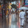 Kanagawa an einem regnerischen Tag