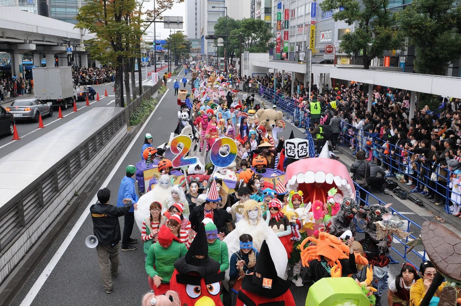 El desfile de Halloween de Kawasaki en 2016