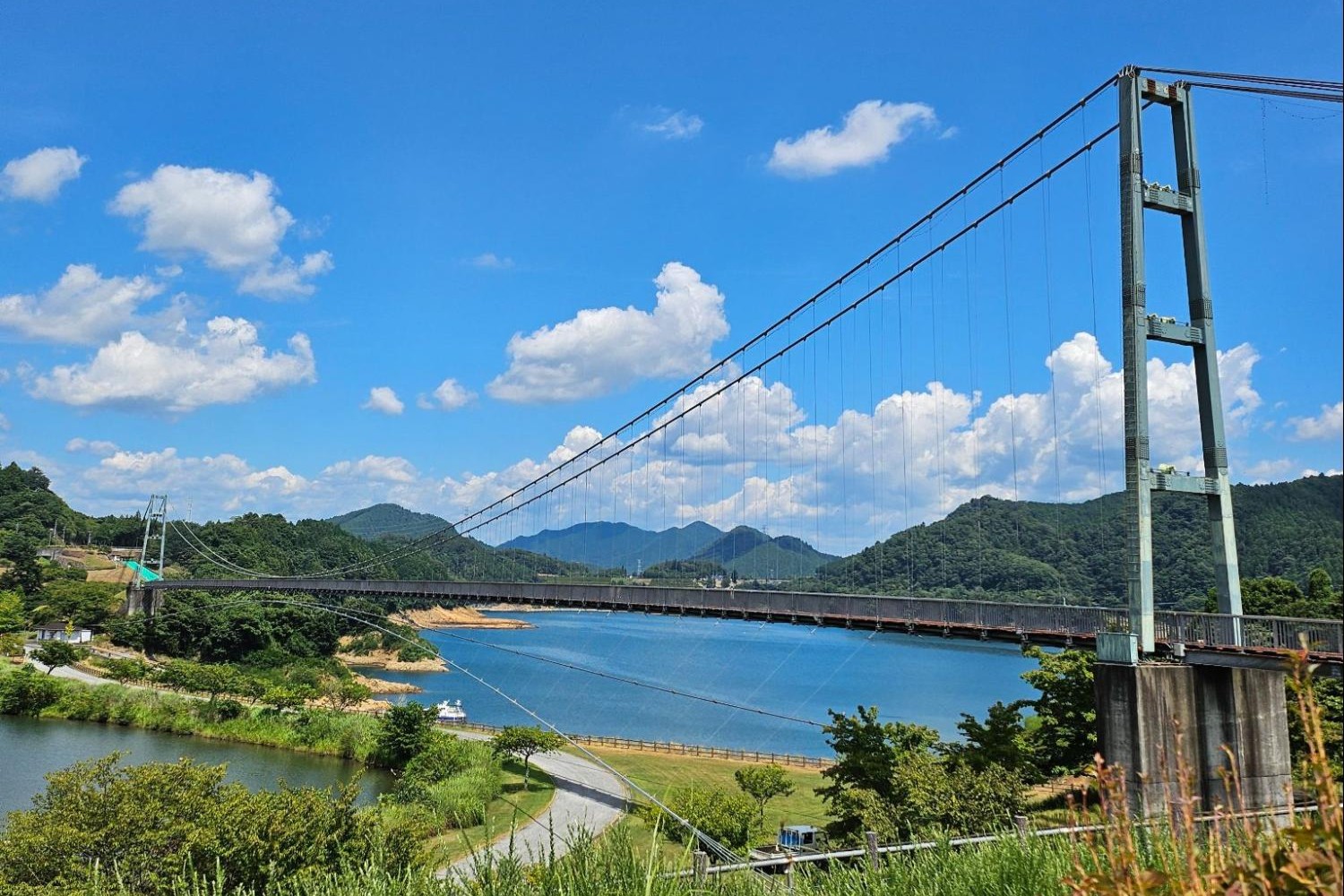 Mizunosato Suspension Bridge