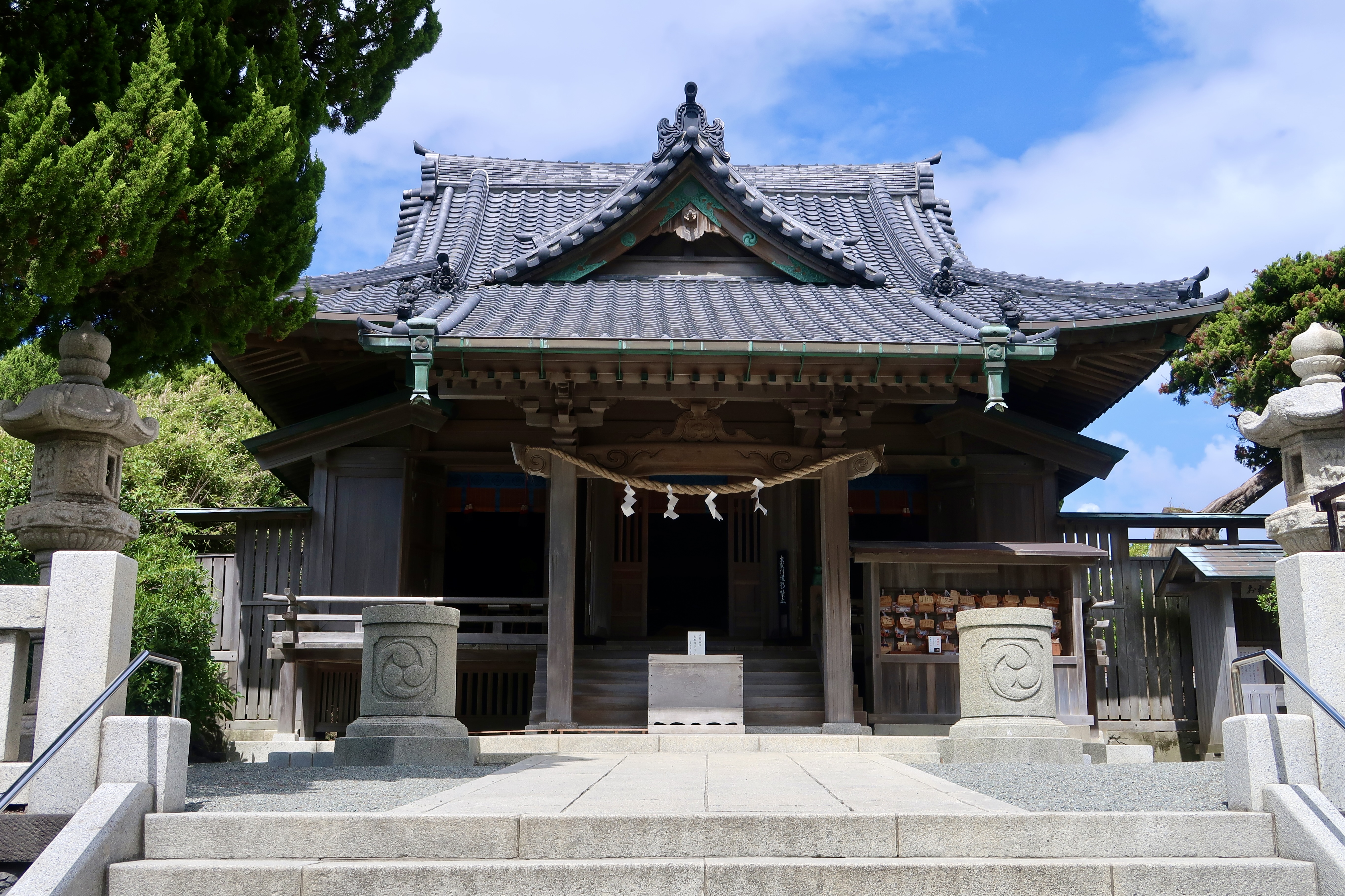 Le pavillon du sanctuaire Morito