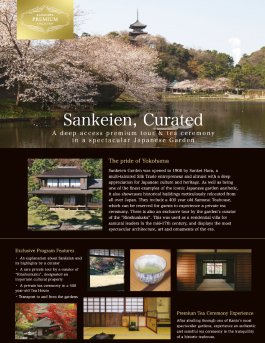 Sankeien, Curated