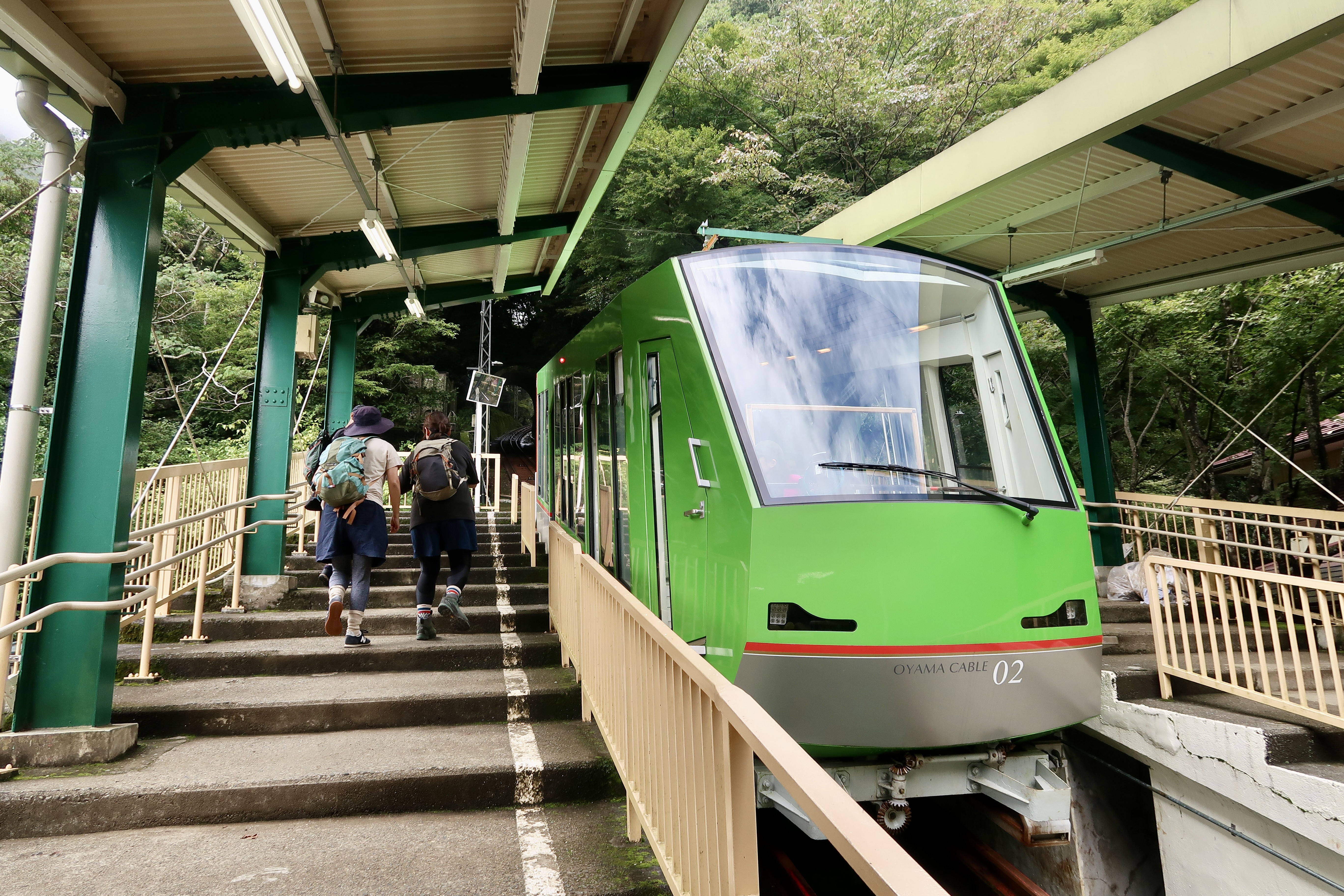 Funicular de la linea Oyama