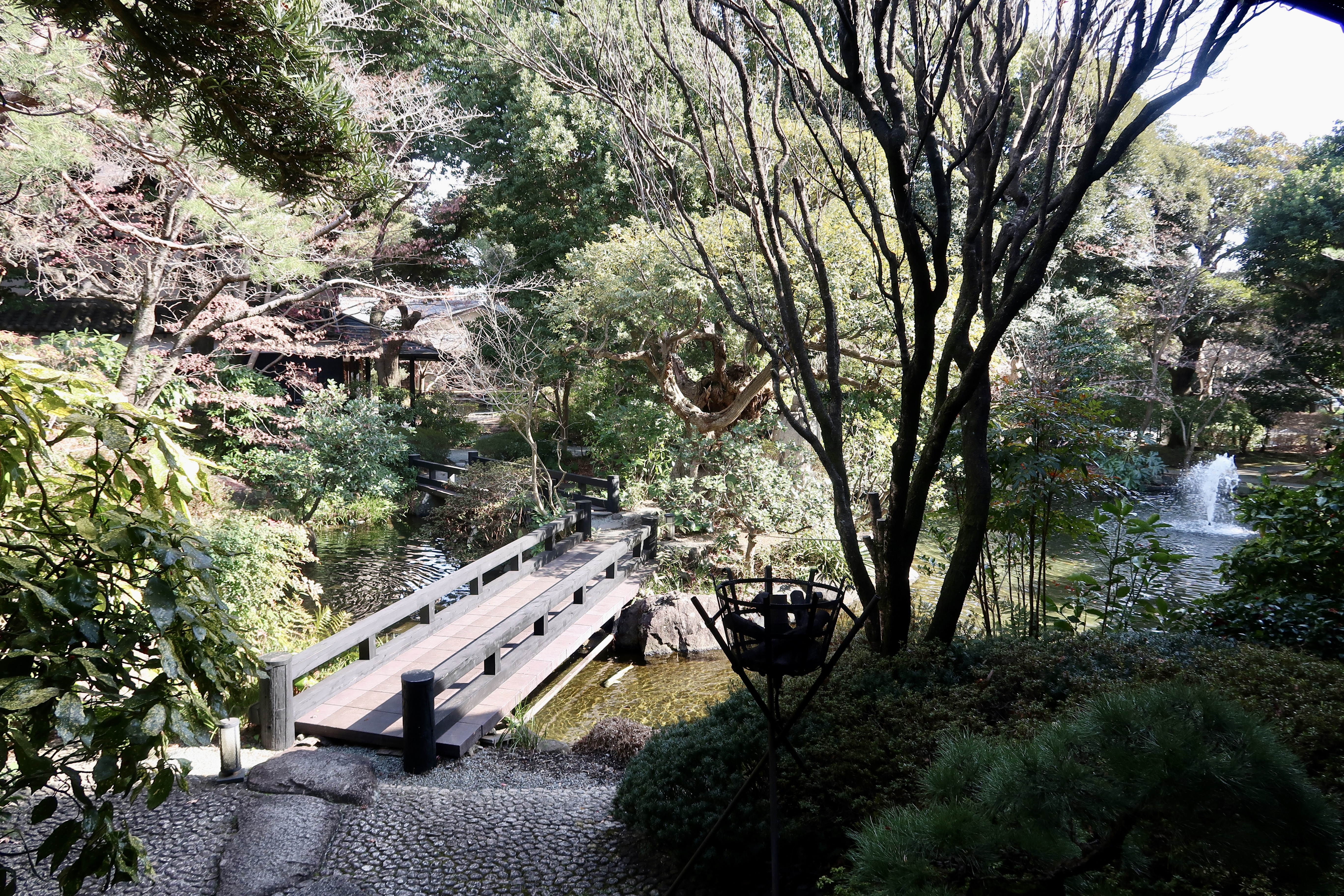진야의 일본식 정원