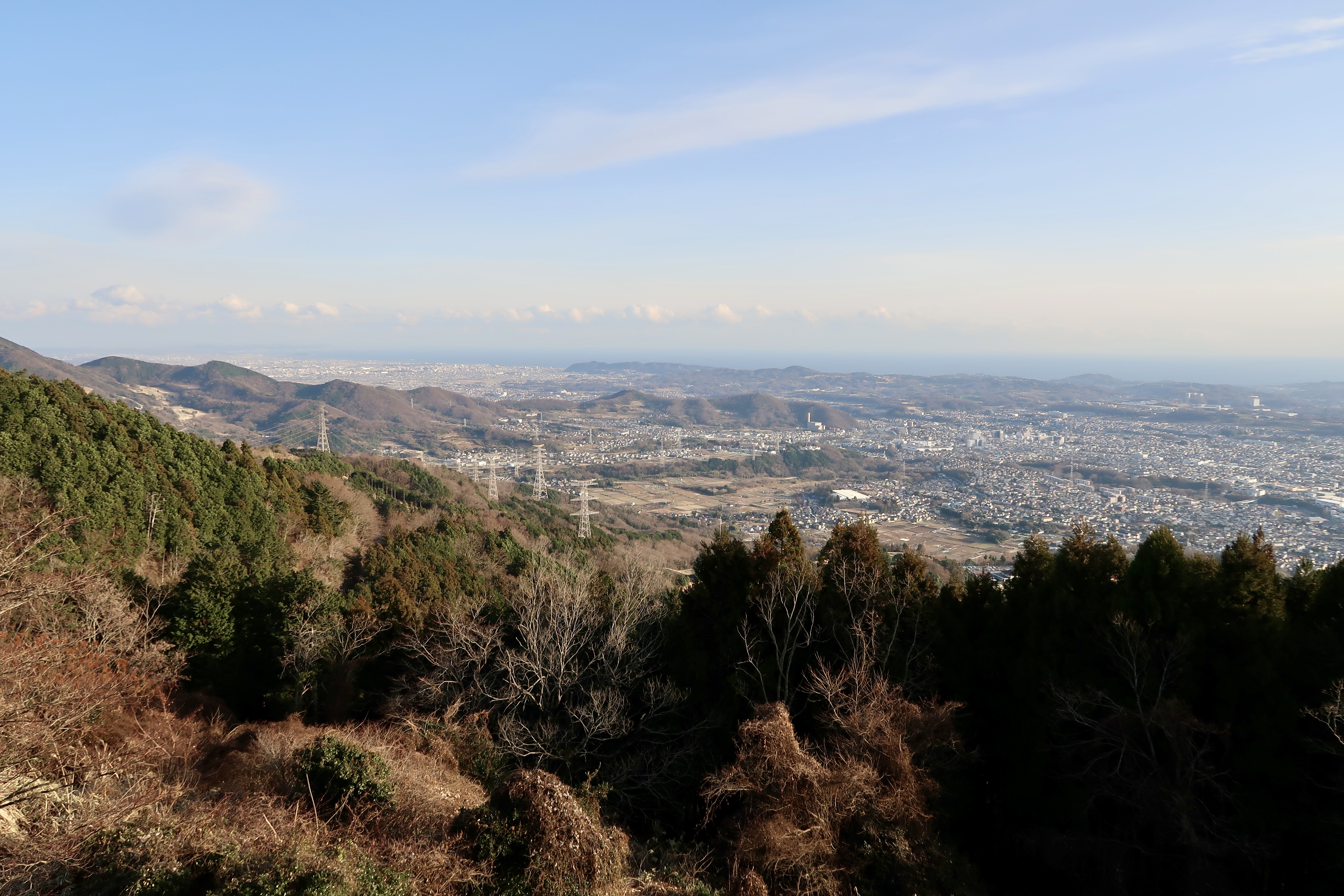 Southeastern view from Nanohana Dai