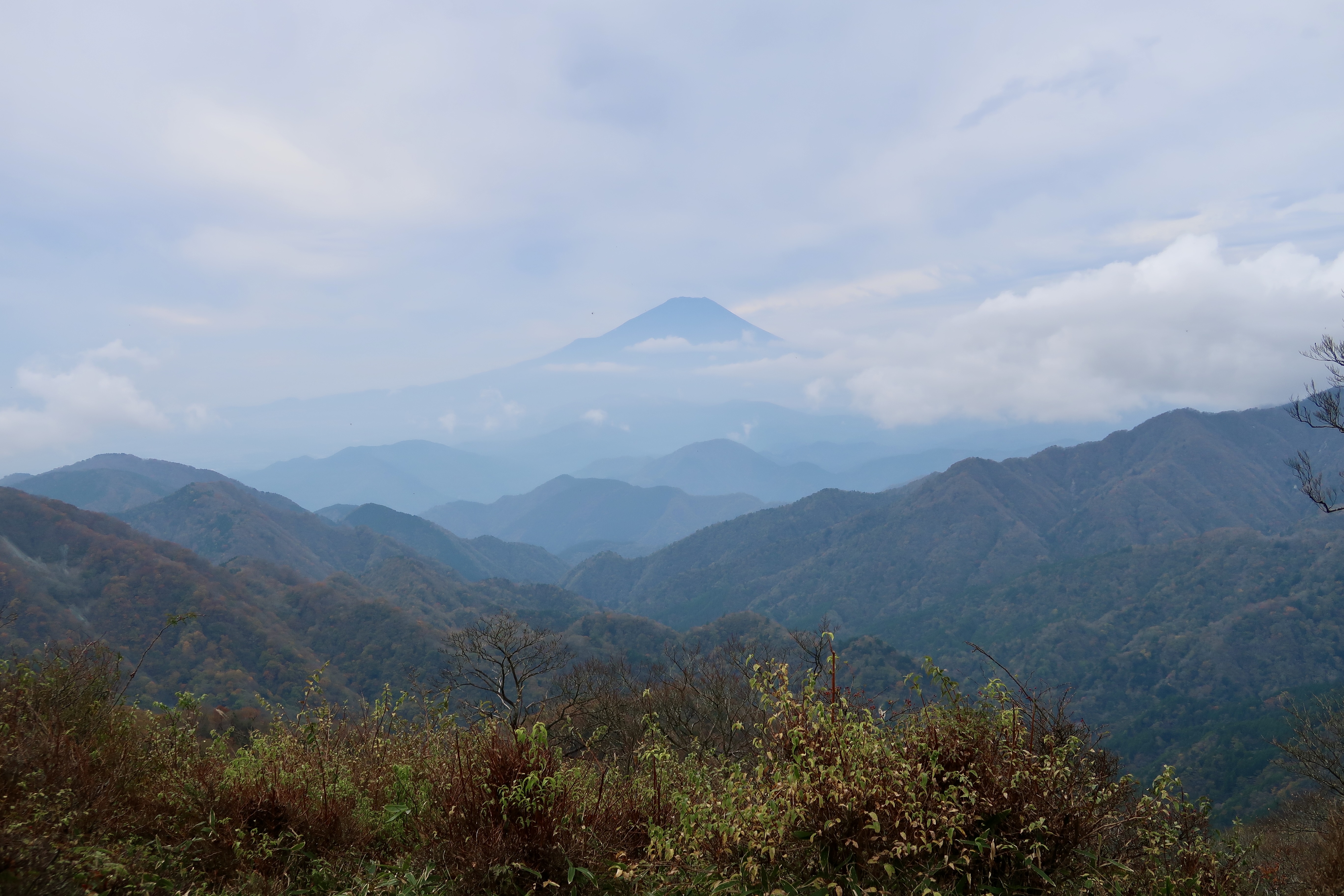 One last glimpse of Mt. Fuji