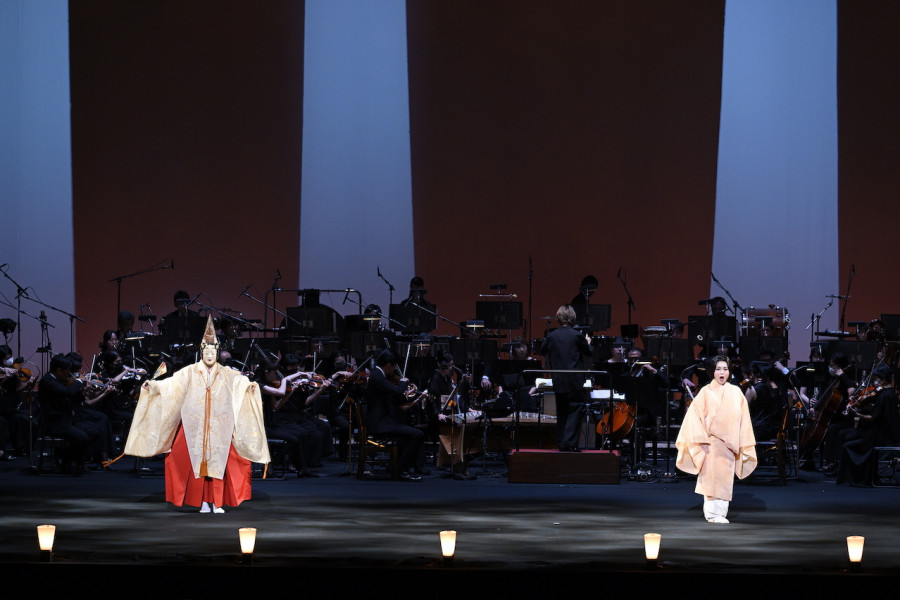 Les performances originales qui combinent Nô et opéra peuvent désormais être visionnées en ligne !