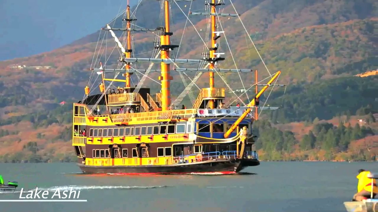 芦ノ湖の遊覧船