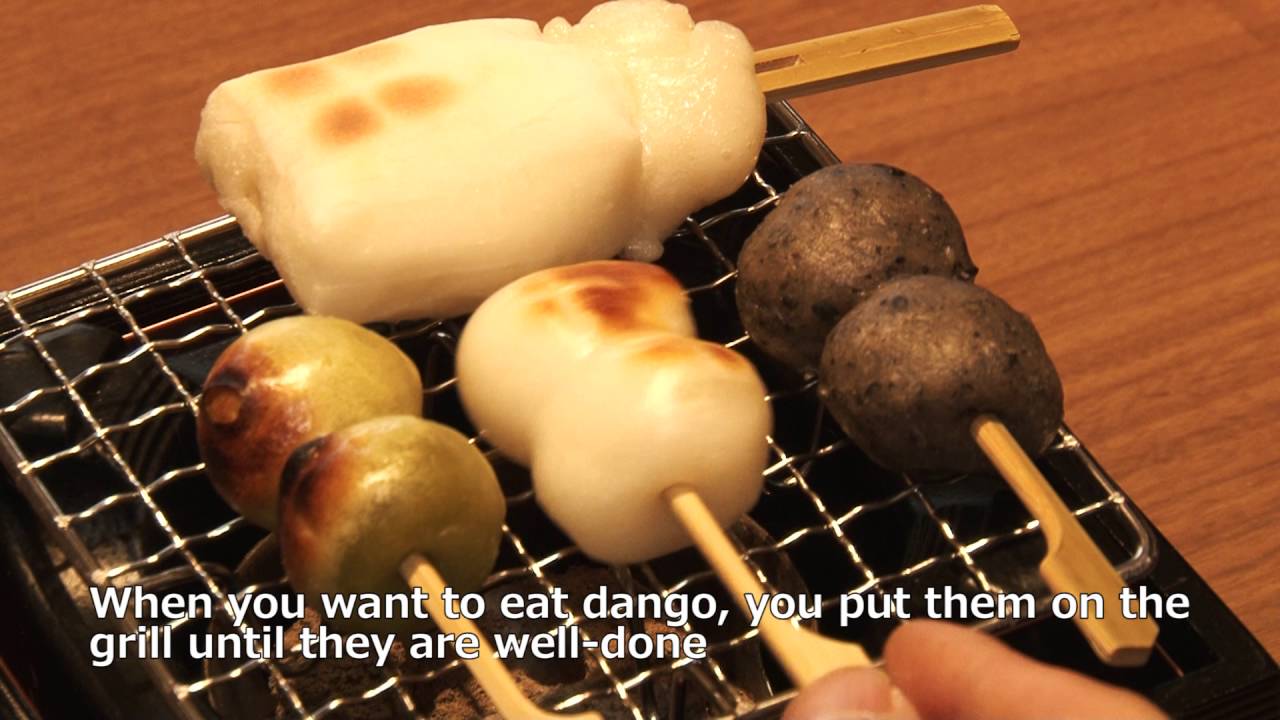 Dango on the grill