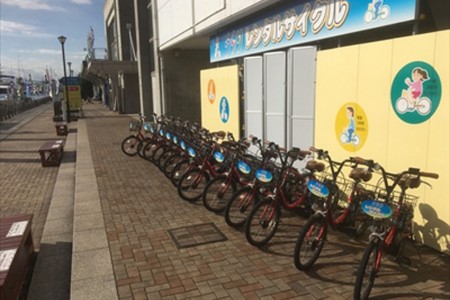 Miura cycling (Urari rental bicycle)