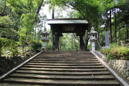 Der Tempel des Muryoukoukouji am Berg Taima image
