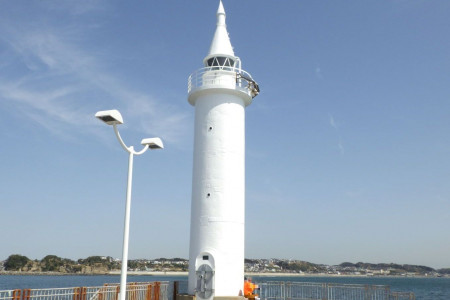 Shonan Hafen Leuchtturm 