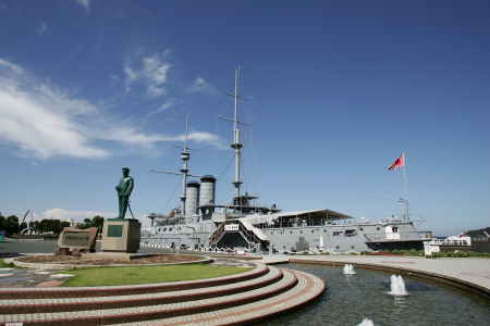 世界三大紀念戰艦「三笠」
