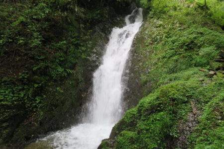 Cascada de Higeso (caída del monje barbudo) image