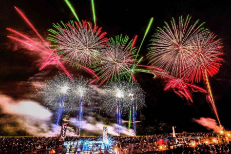Sagamihara Noryo Fireworks image