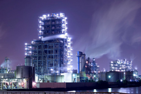 Kawasaki Fabrik Nachtsichts-Kreuzfahrt image