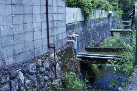 Restes de la structure totale du château d&#039;Odawara (grande enceinte extérieure)