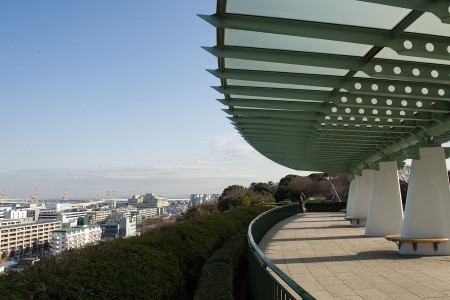 Parc avec vue sur le port (Minato-no-Mieru Oka Koen)