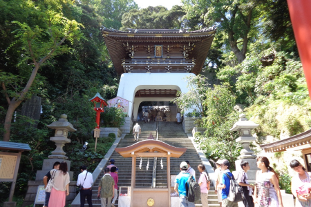 Le sanctuaire d&#039;Enoshima