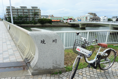 県道451号（藤沢大和自転車道）境川サイクリングロード image