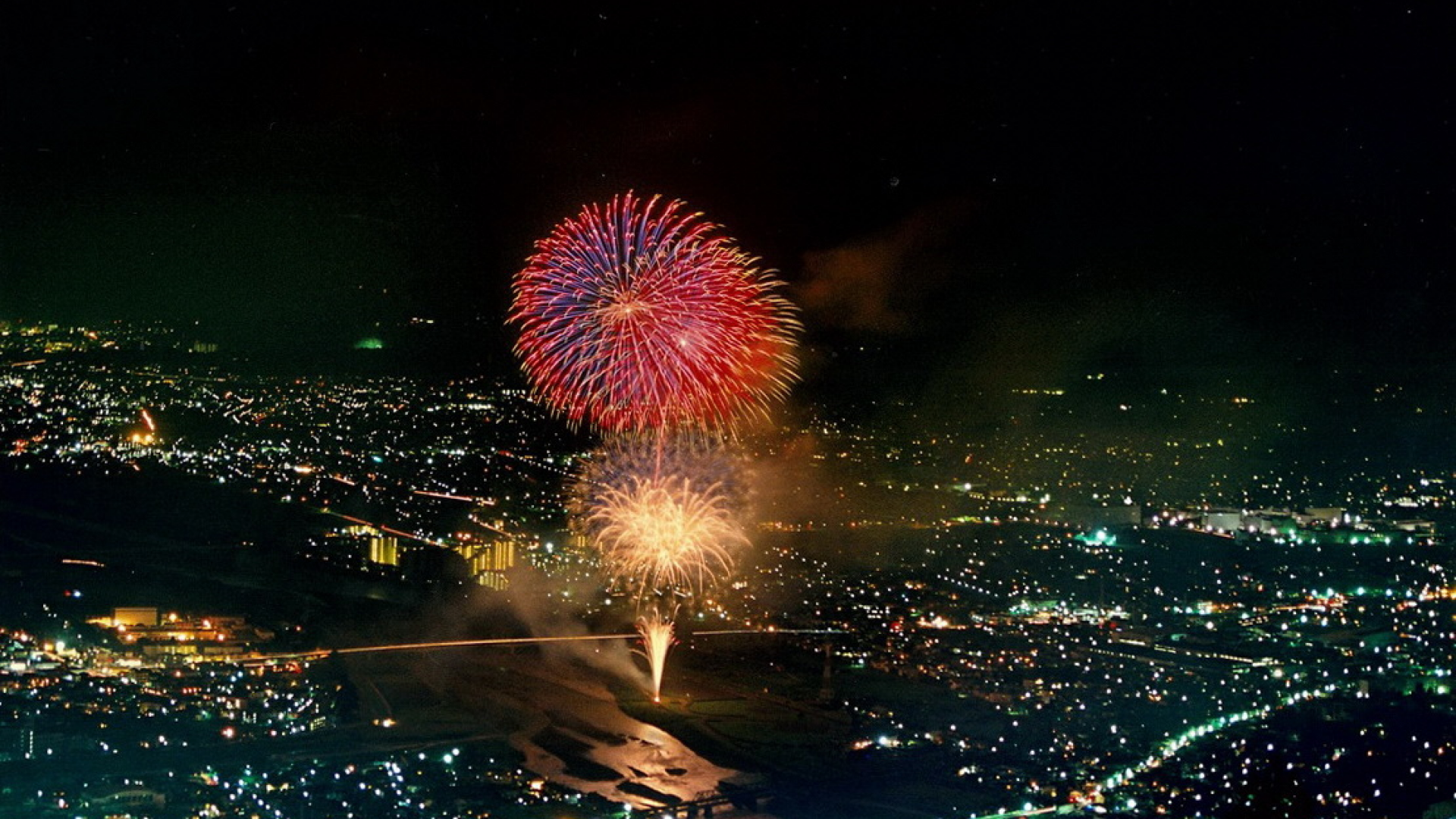 Festival de fuegos artificiales de Ashigara