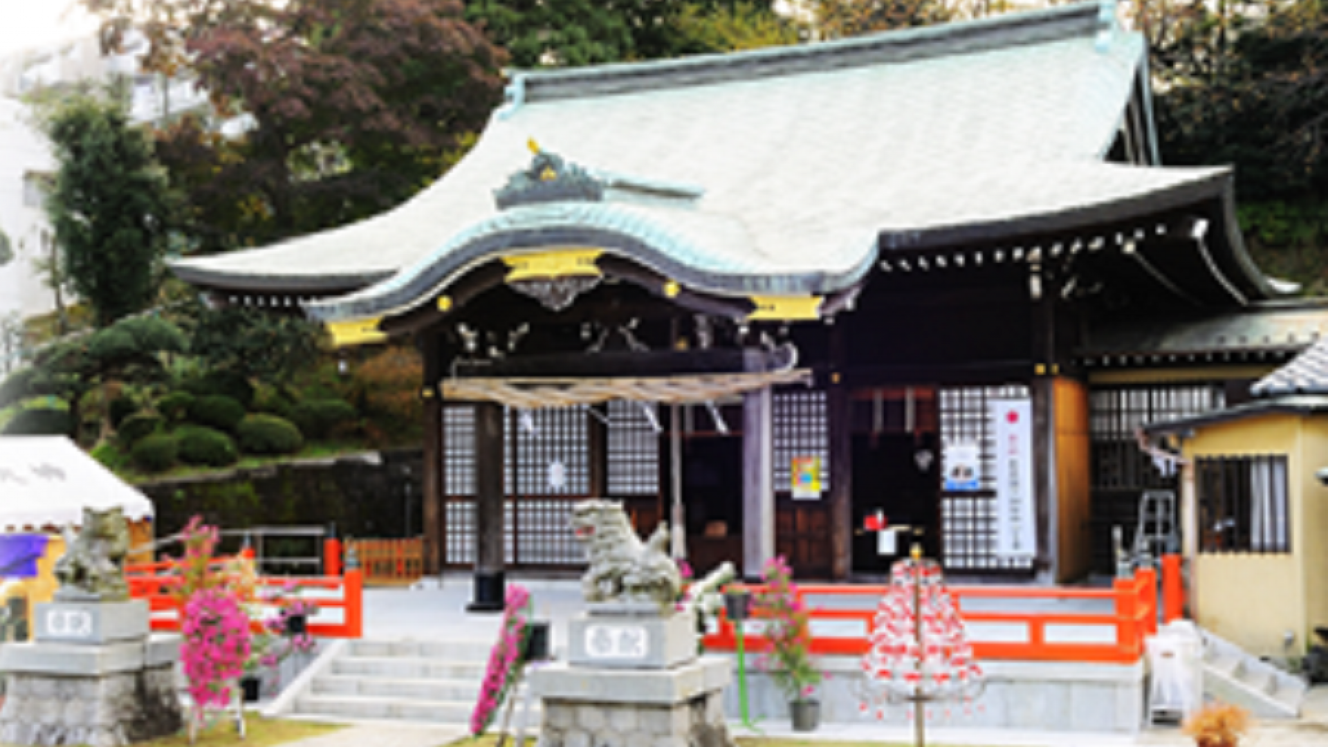 Le sanctuaire Shirahata Hachiman Daijin