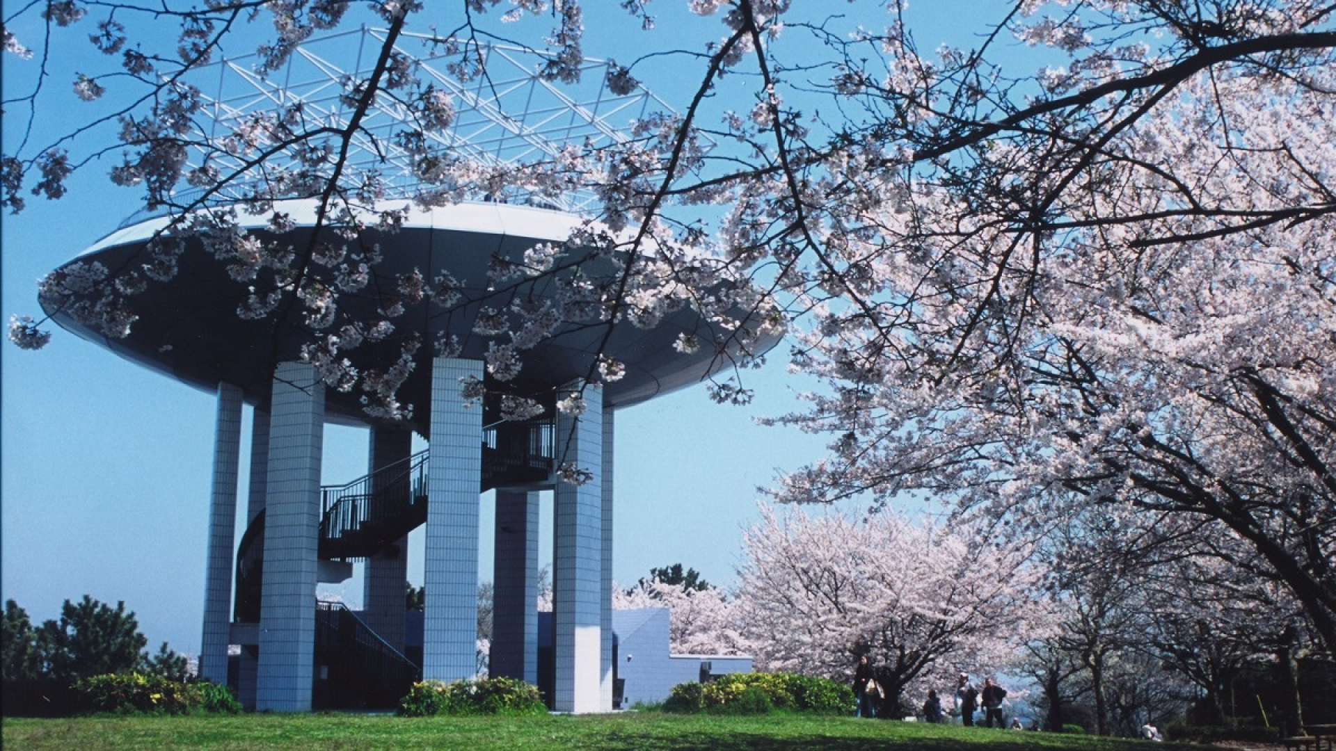Plataforma de observación del parque Nojima Koen