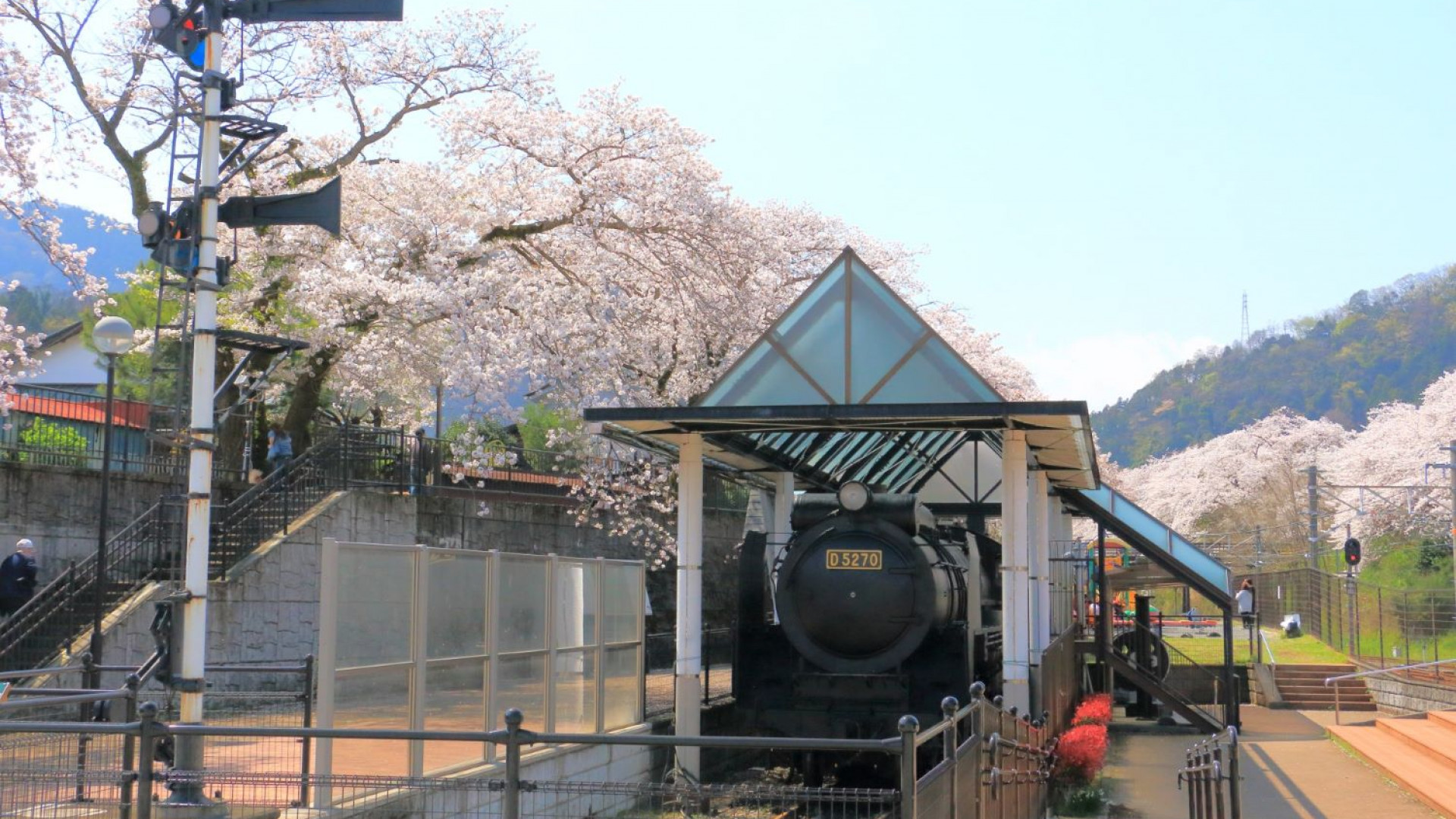 Le parc ferroviaire Yamakita