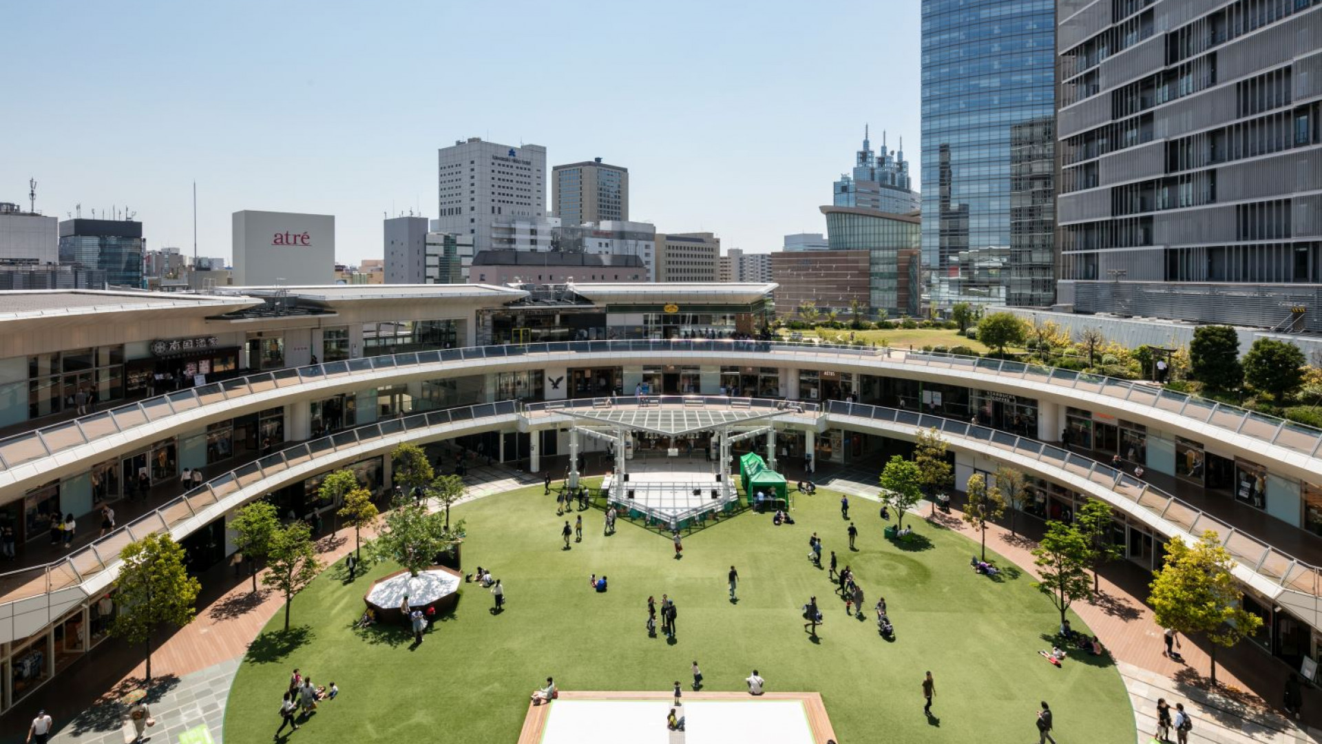 Le centre commercial Lazona Kawasaki Plaza