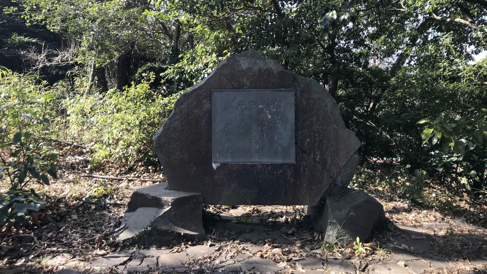 Monumento literario de Yasubumi Inoue