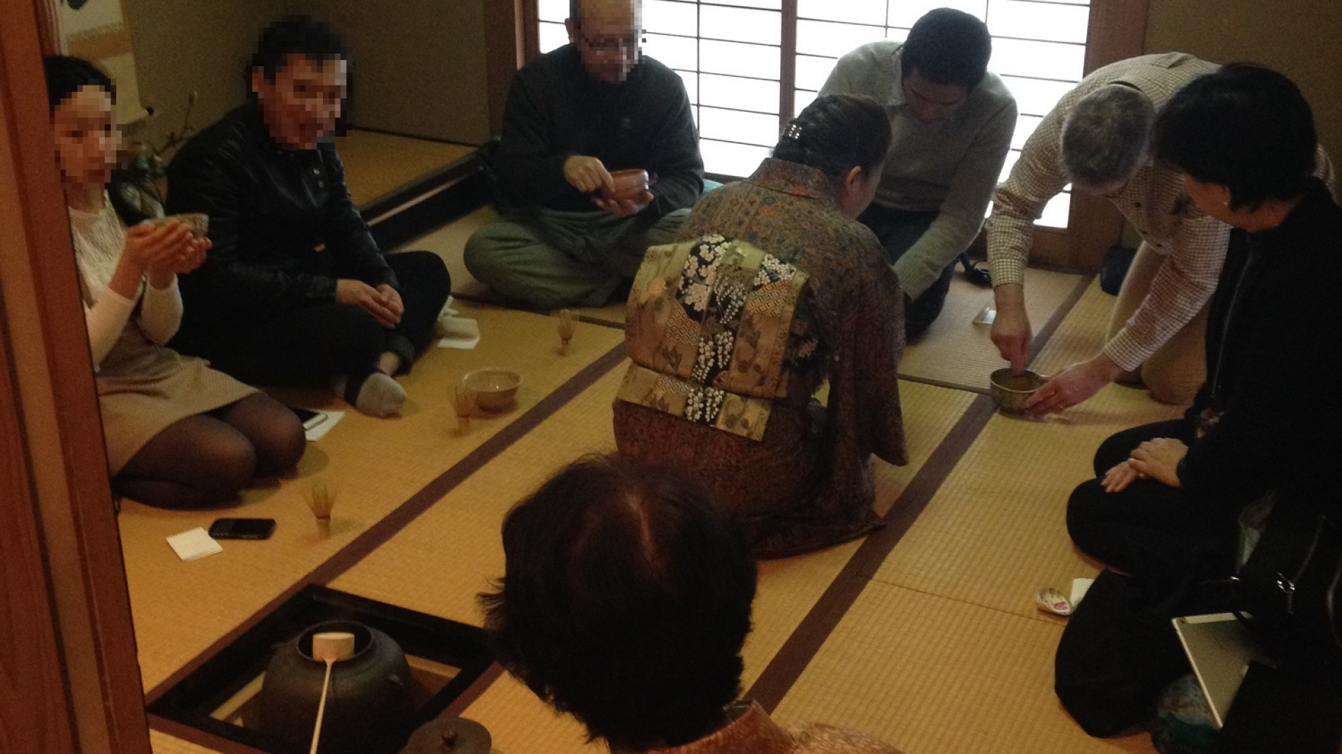 Cérémonie du thé à Tsunakawa