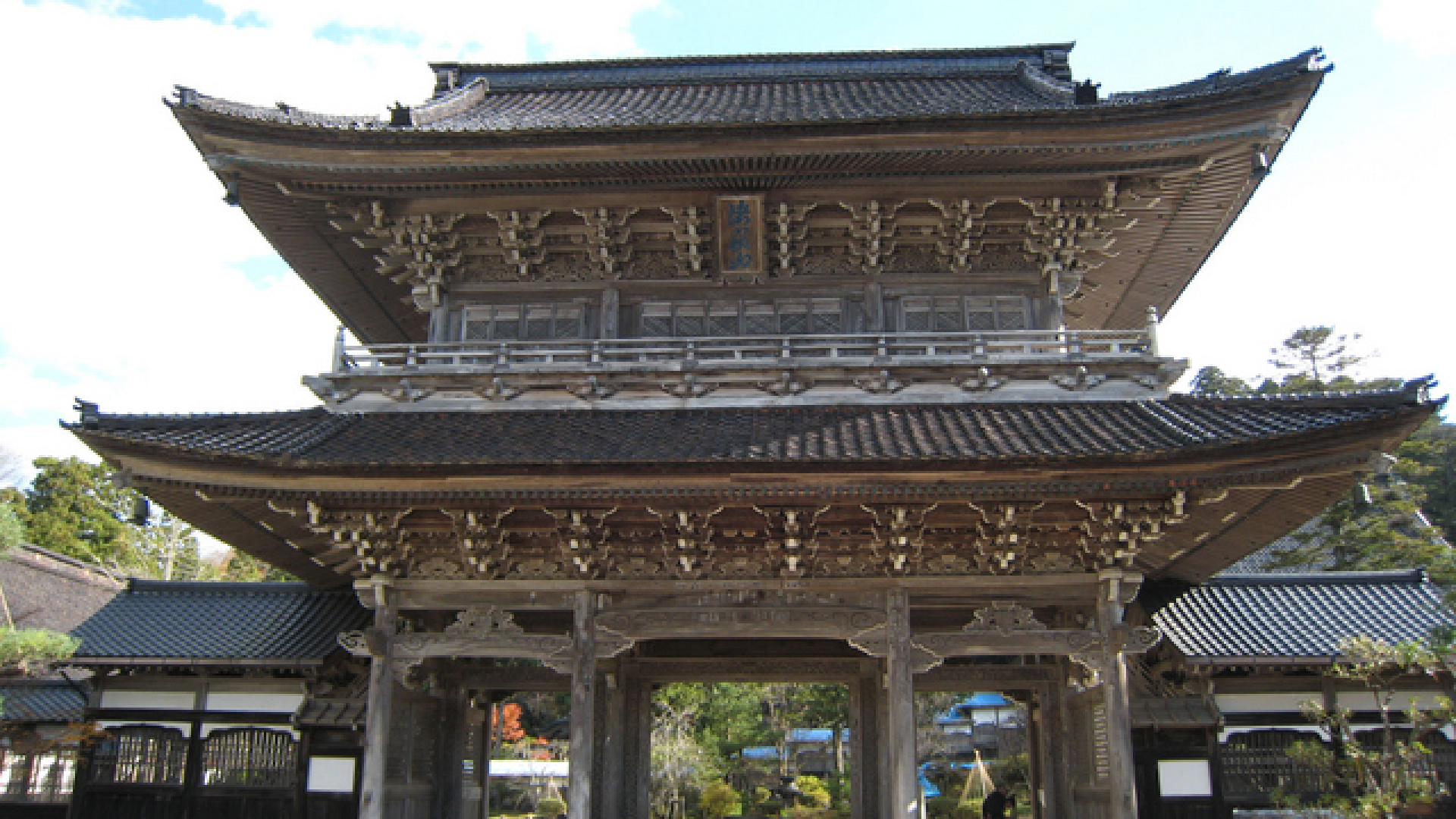 Cổng chùa Sōji 