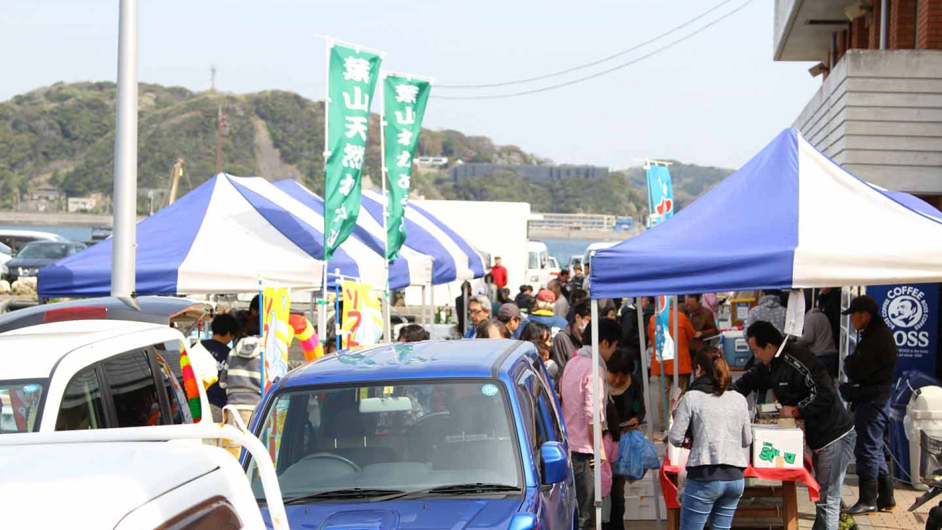 Le marché du dimanche matin à Hayama