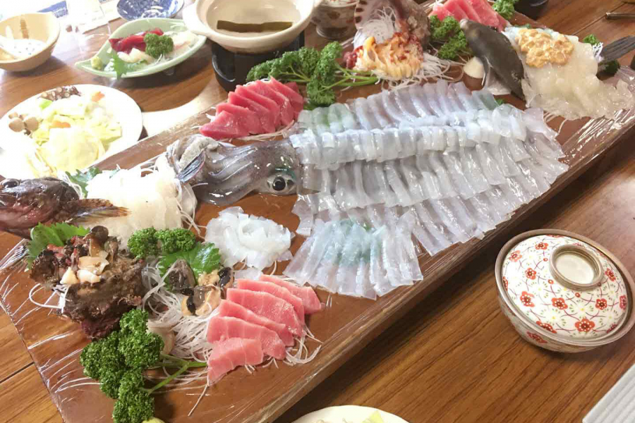 Fishermen's dish (Minshuku Hara (inn))