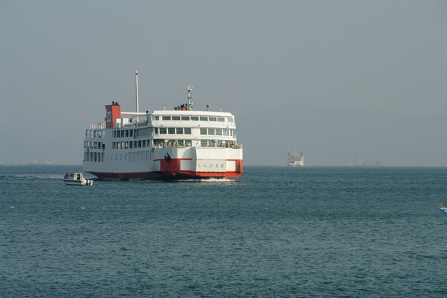 Le port des Ferry de la baie de Tokyo