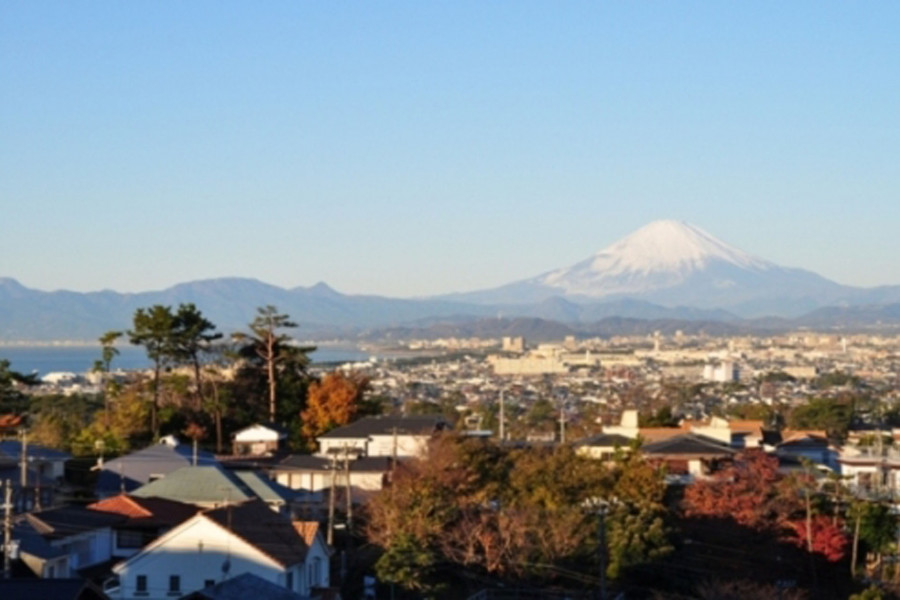 片瀬山　富士見坂