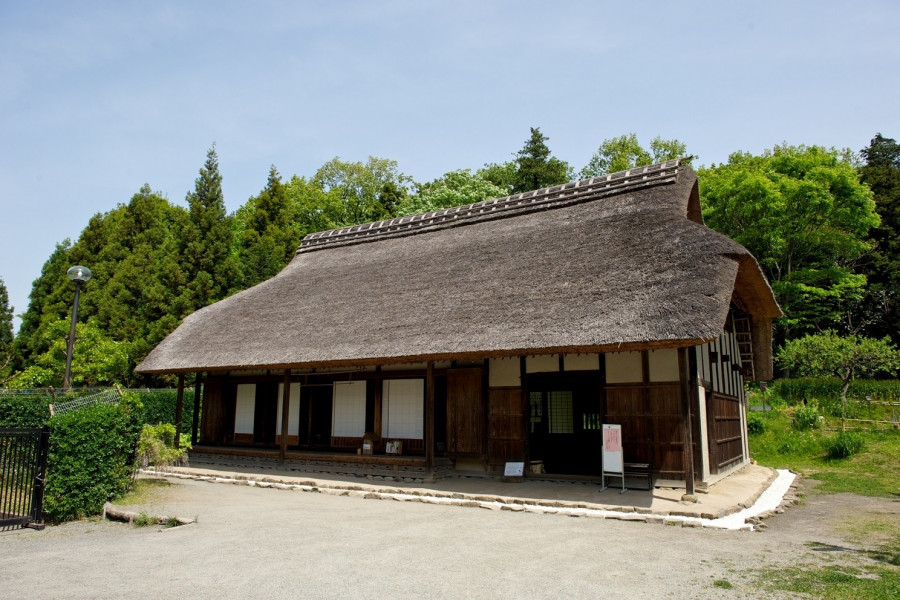 Jardin de la maison folklorique de la ville de Yamato (à Izumi no Mori)