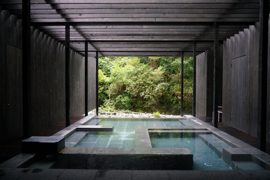 Eine luxuriöse Einkehr in Yugawaras heißen Quellen