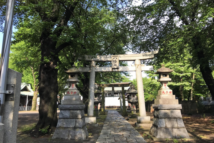 Le sanctuaire Wakamiya Hachimangu