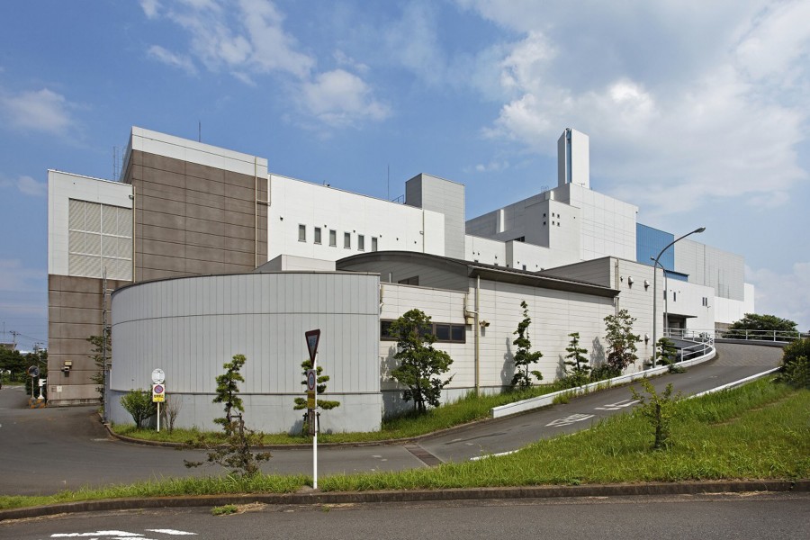 Besichtigung einer umweltfreundlichen Industrieanlage in Kawasaki