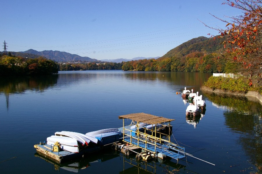 Hồ Tsukui, công viên Shiroyama