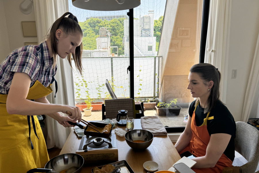 Sumérgete en una clase de cocina japonesa local en Yokohama