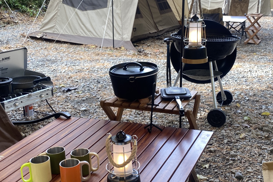 BBQ et camping aux Yama No Oto